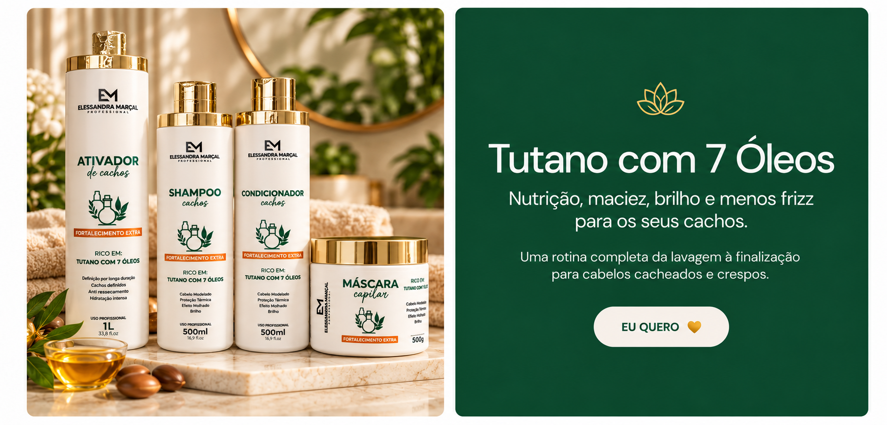 Kit Tutano + 7 Óleos Vegetais
